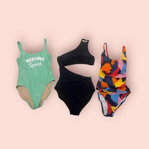 Colorful Abstract Women's Swimsuit